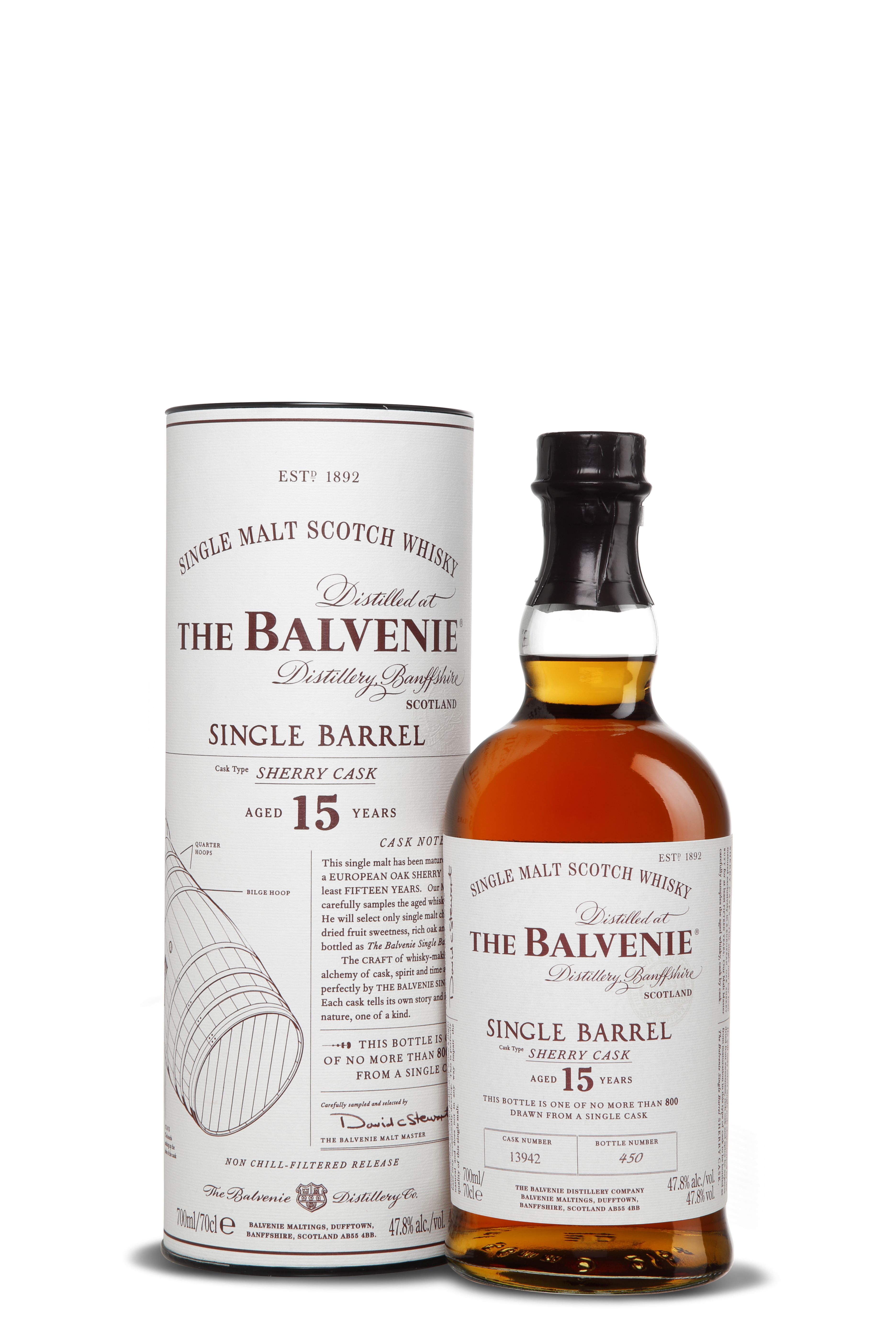The Balvenie 15 Jahre Single Barrel