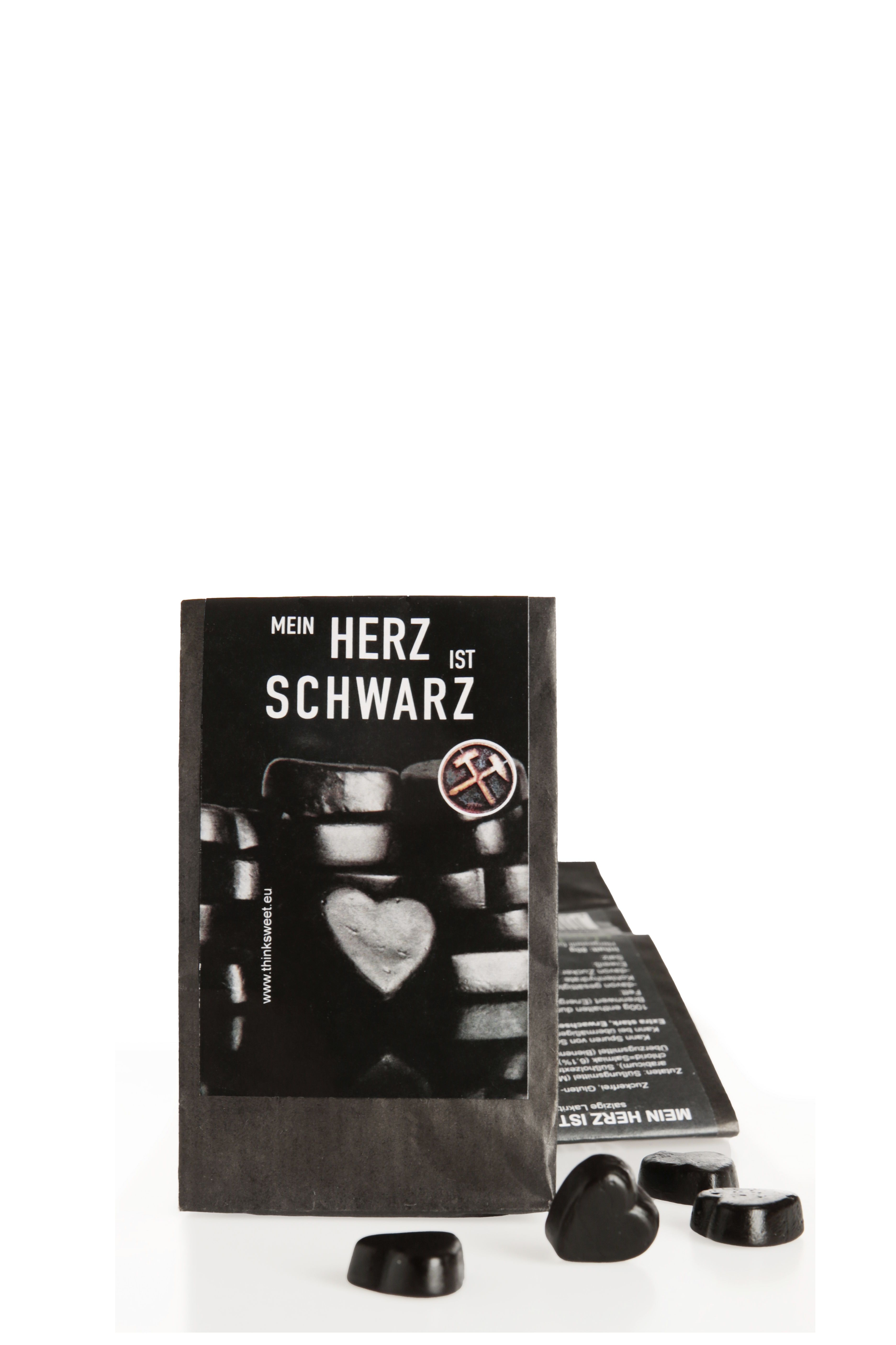 Mein Herz ist schwarz (salzige Lakritzherzen)