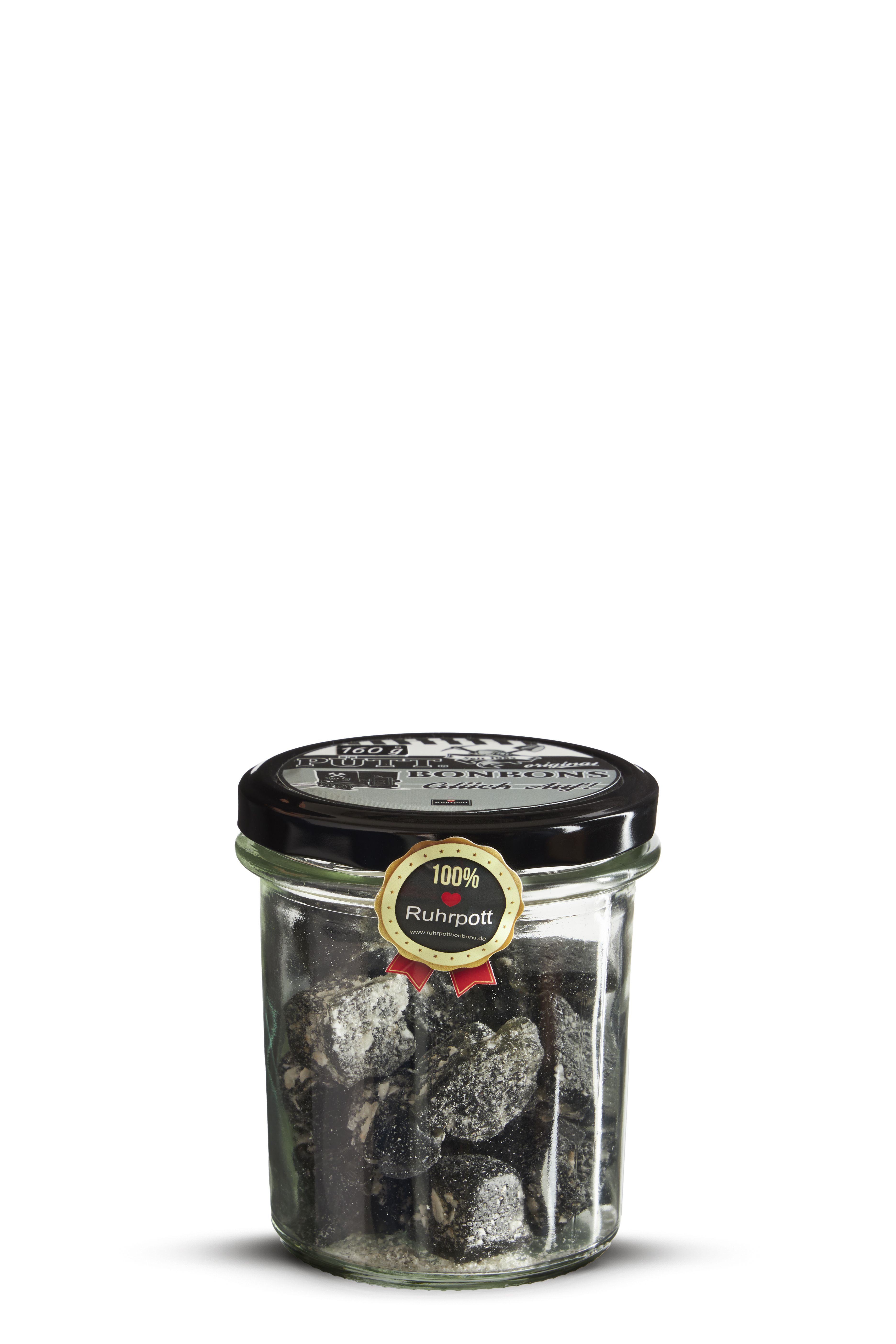 Pütt Bonbons Glück Auf! Ruhrpottbonbons mt Lakritz