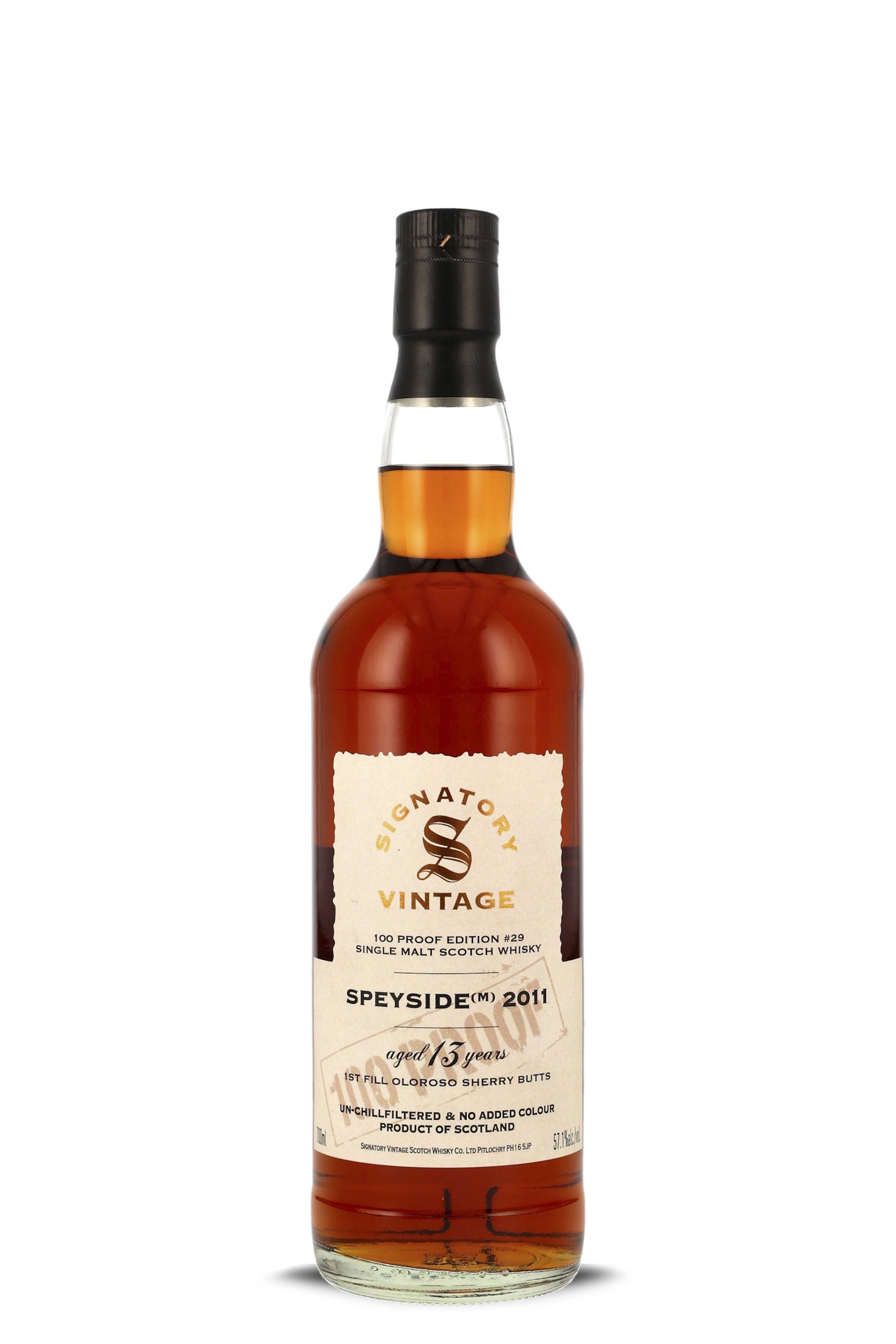 2011 Speyside (M) 13 Jahre 100 Proof #29