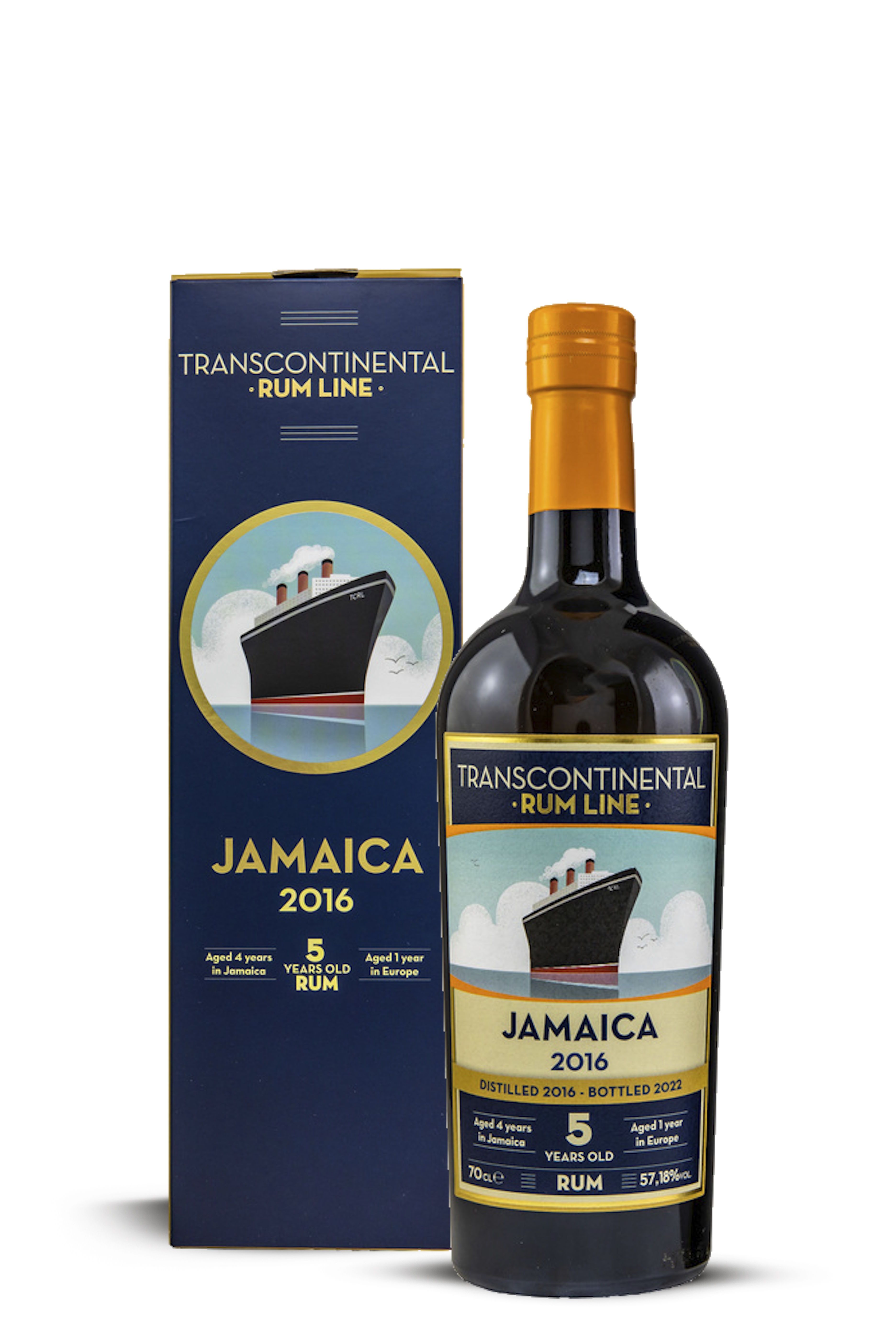 2016 Jamaica 5 Jahre Transcontinental Rum Line