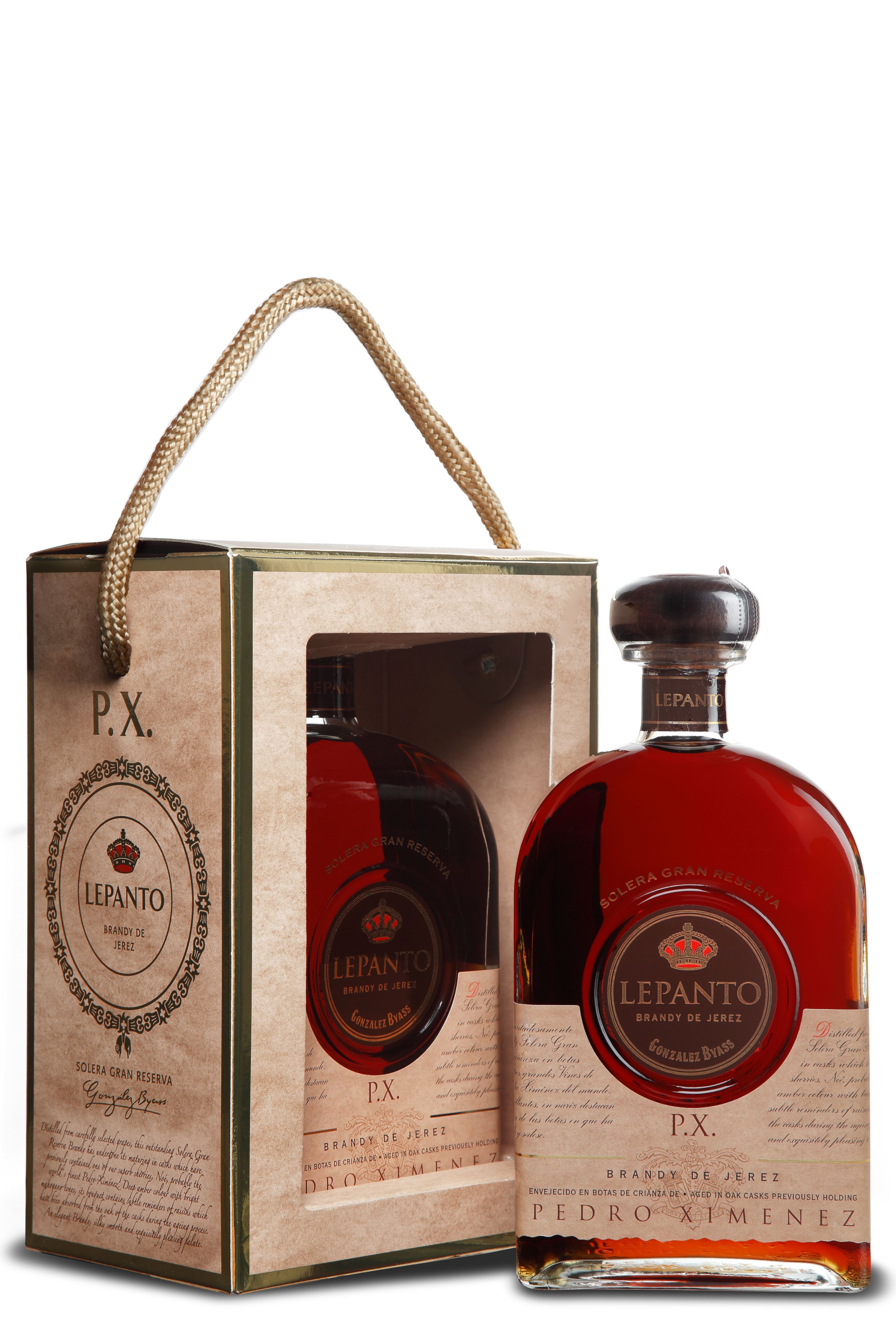 Lepanto Solera Gran Reserva P.X. Brandy