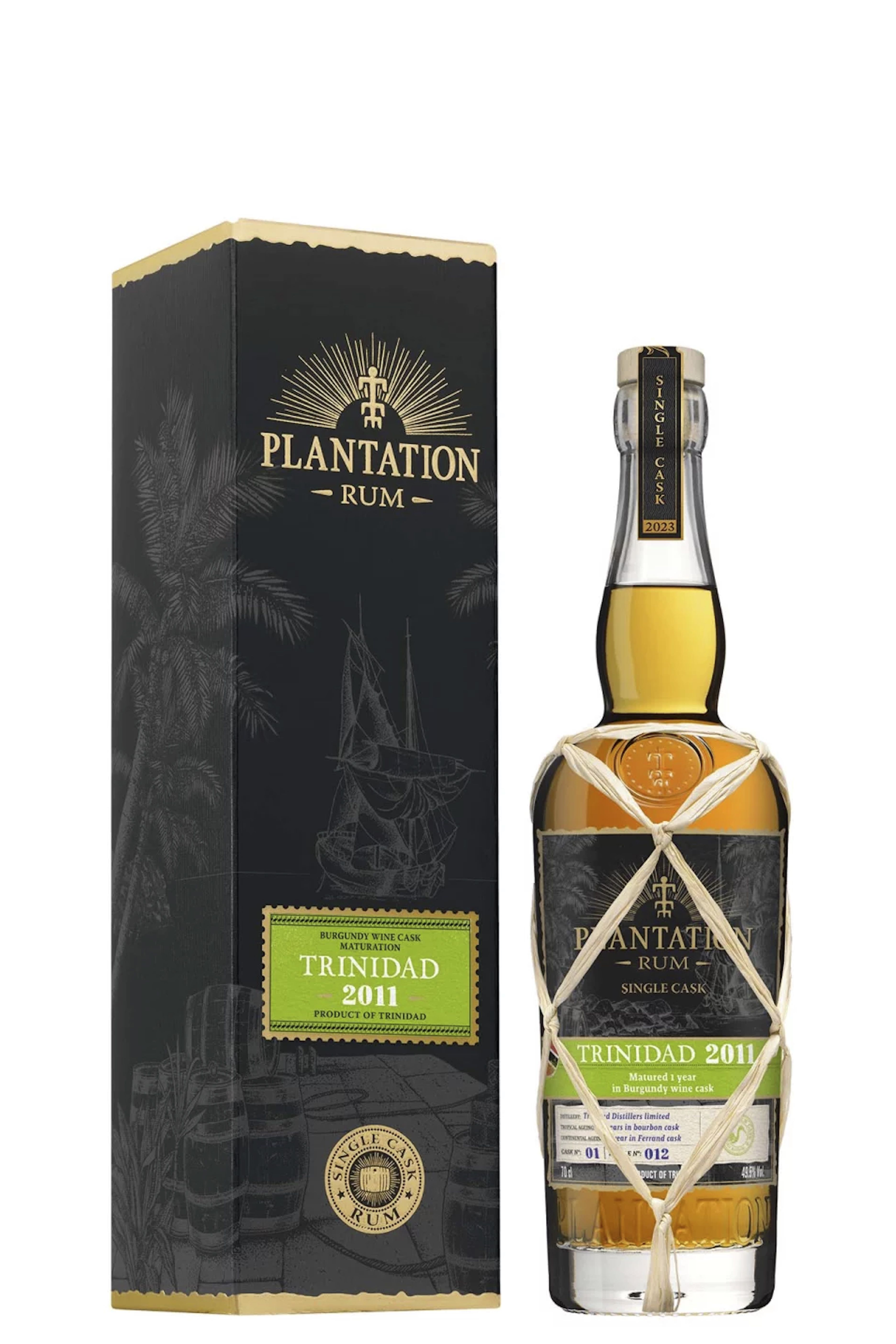 2011 Rum Plantation Trinidad Burgundy Wine Finish