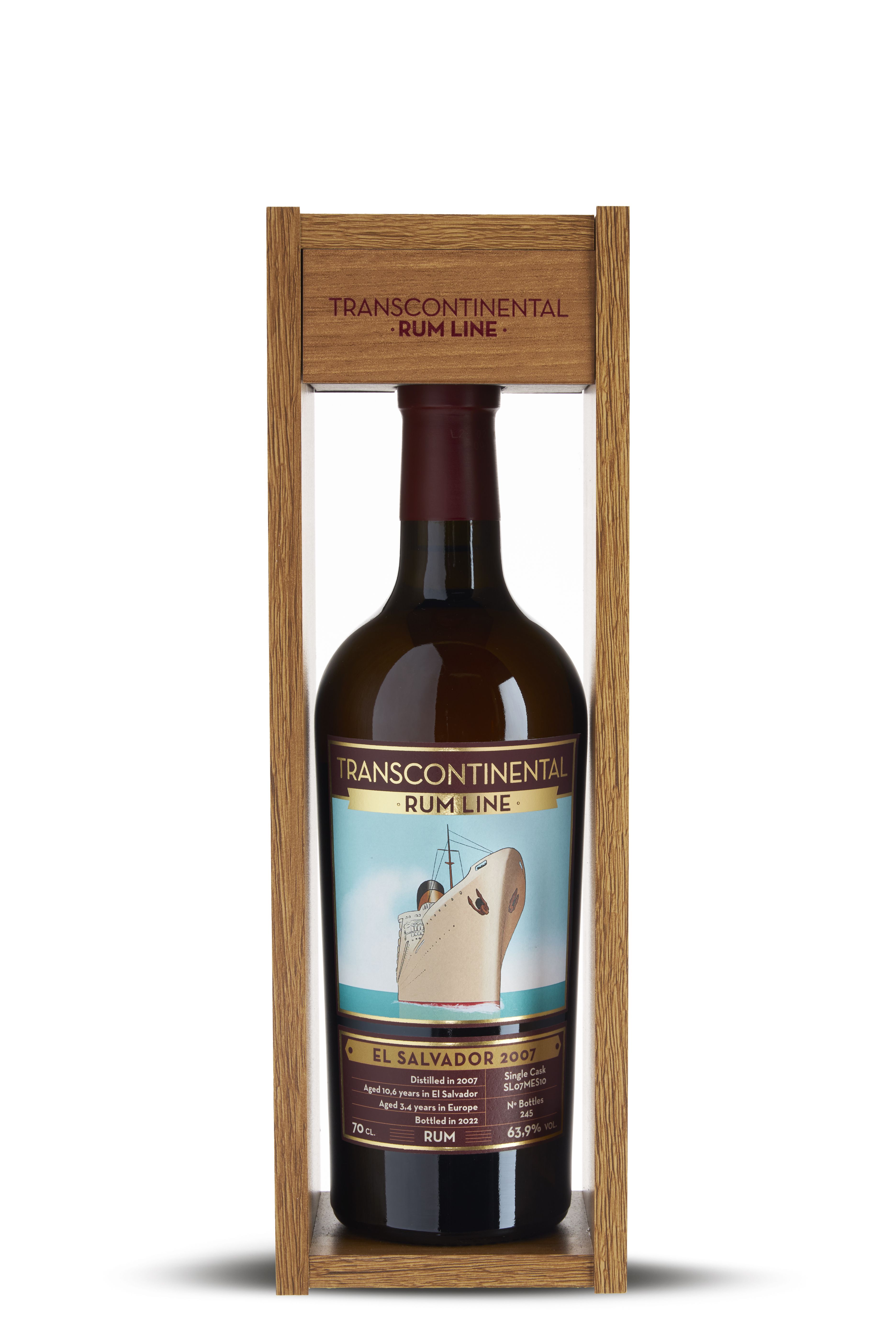 2007 El Salvador 14 Jahre Transcontinental Rum
