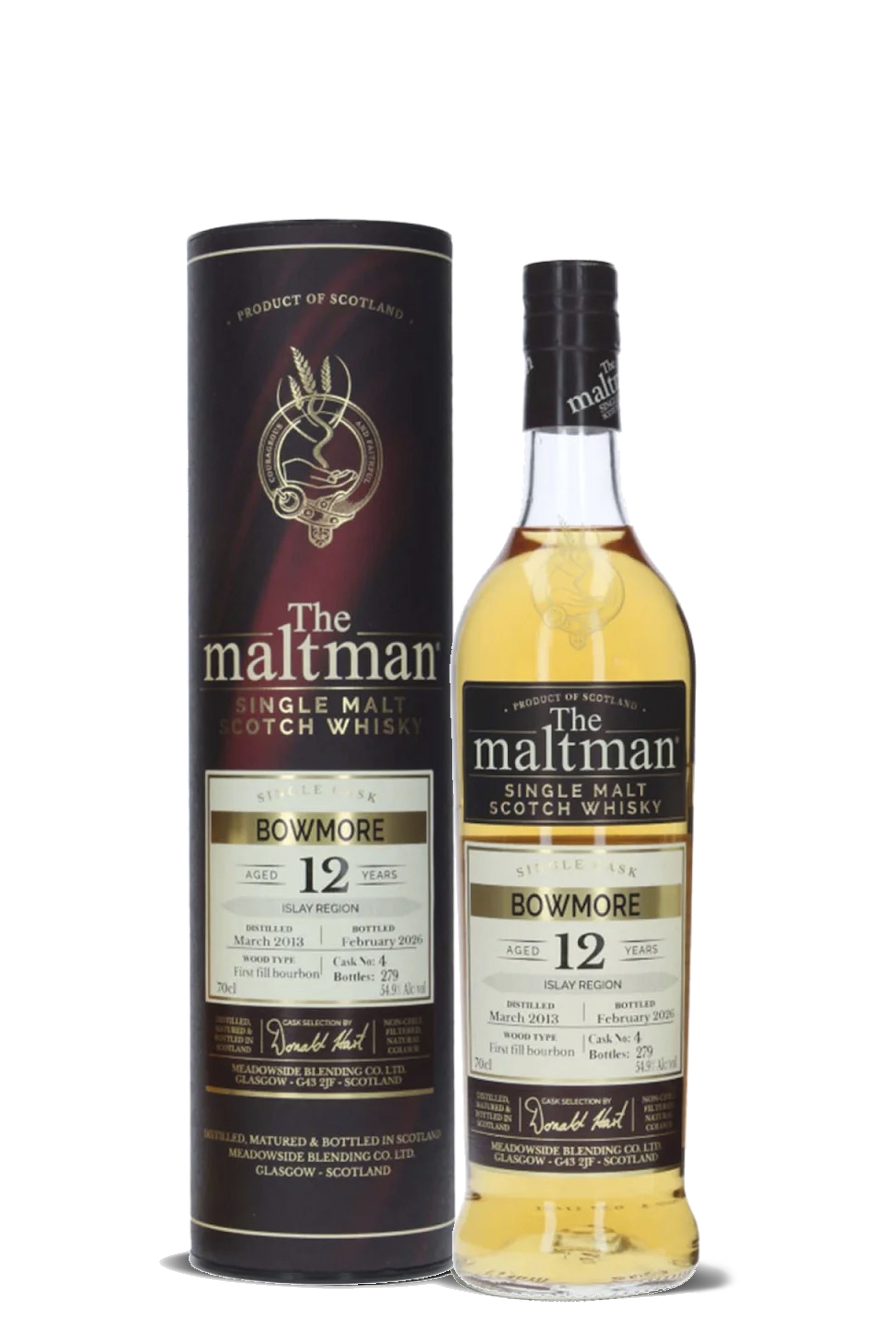 2013 Bowmore 12 Jahre The Maltman