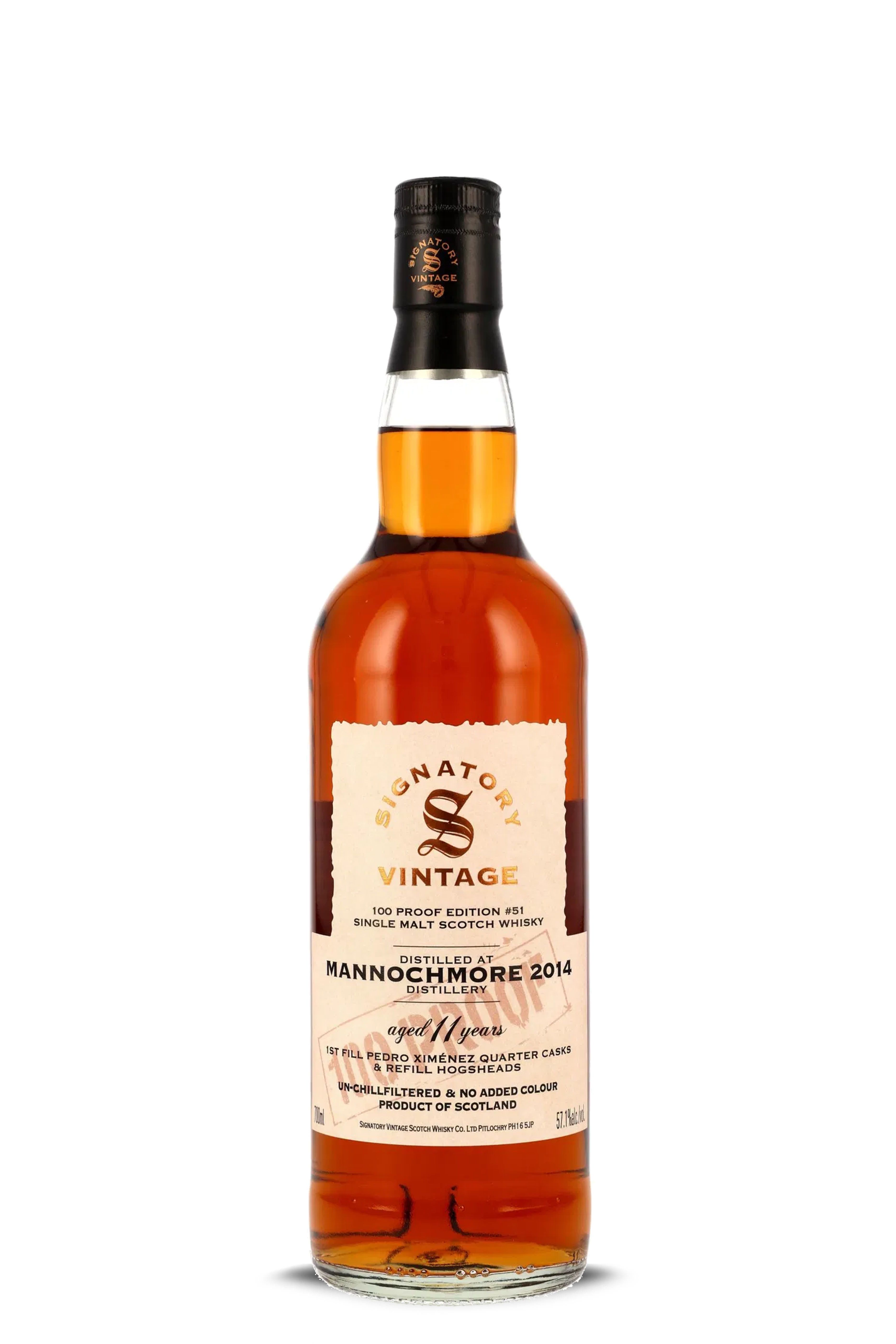 2014 Mannochmore 11 Jahre 100 Proof #51