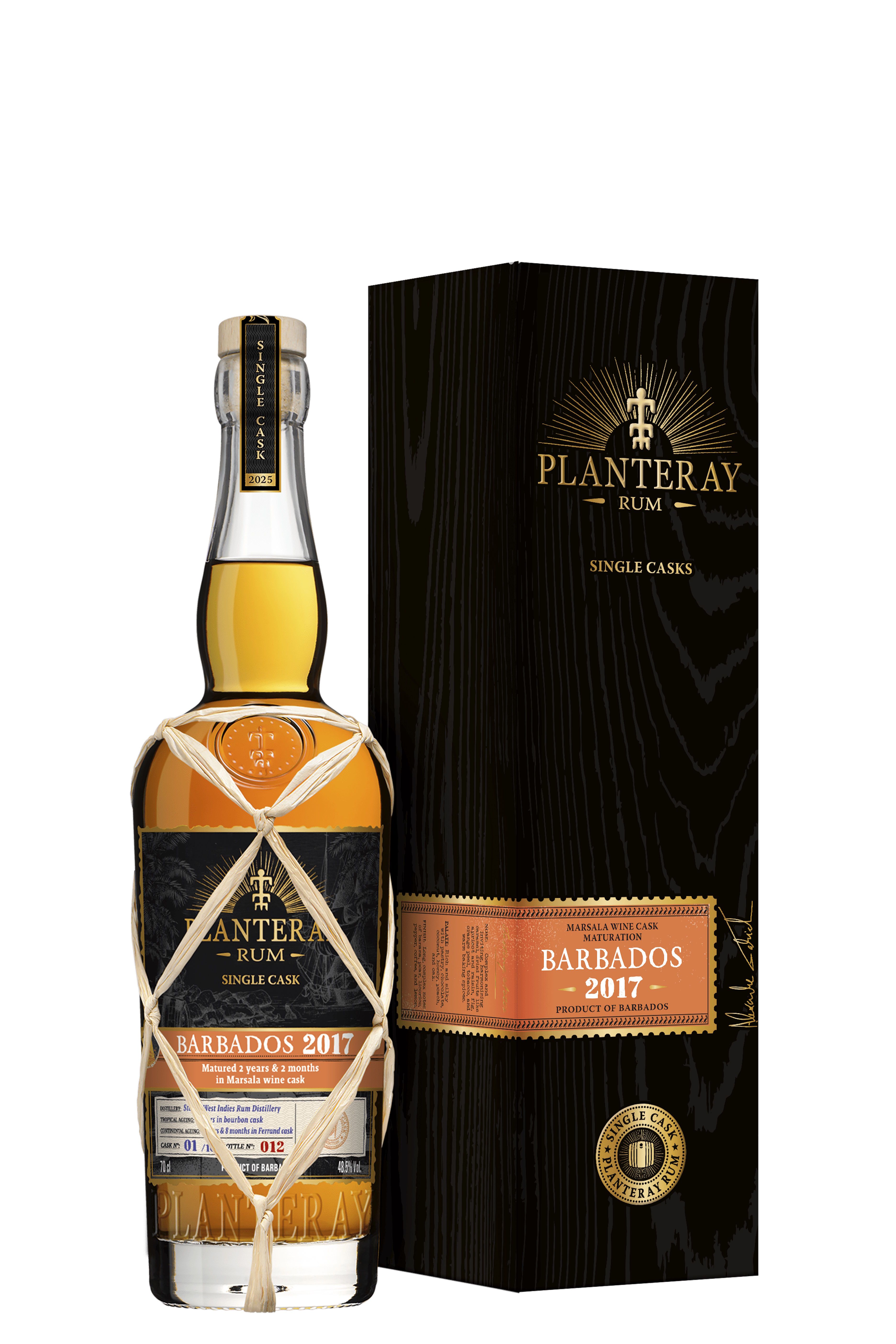 2017 Rum Planteray Barbados 7 Jahre Marsala Cask