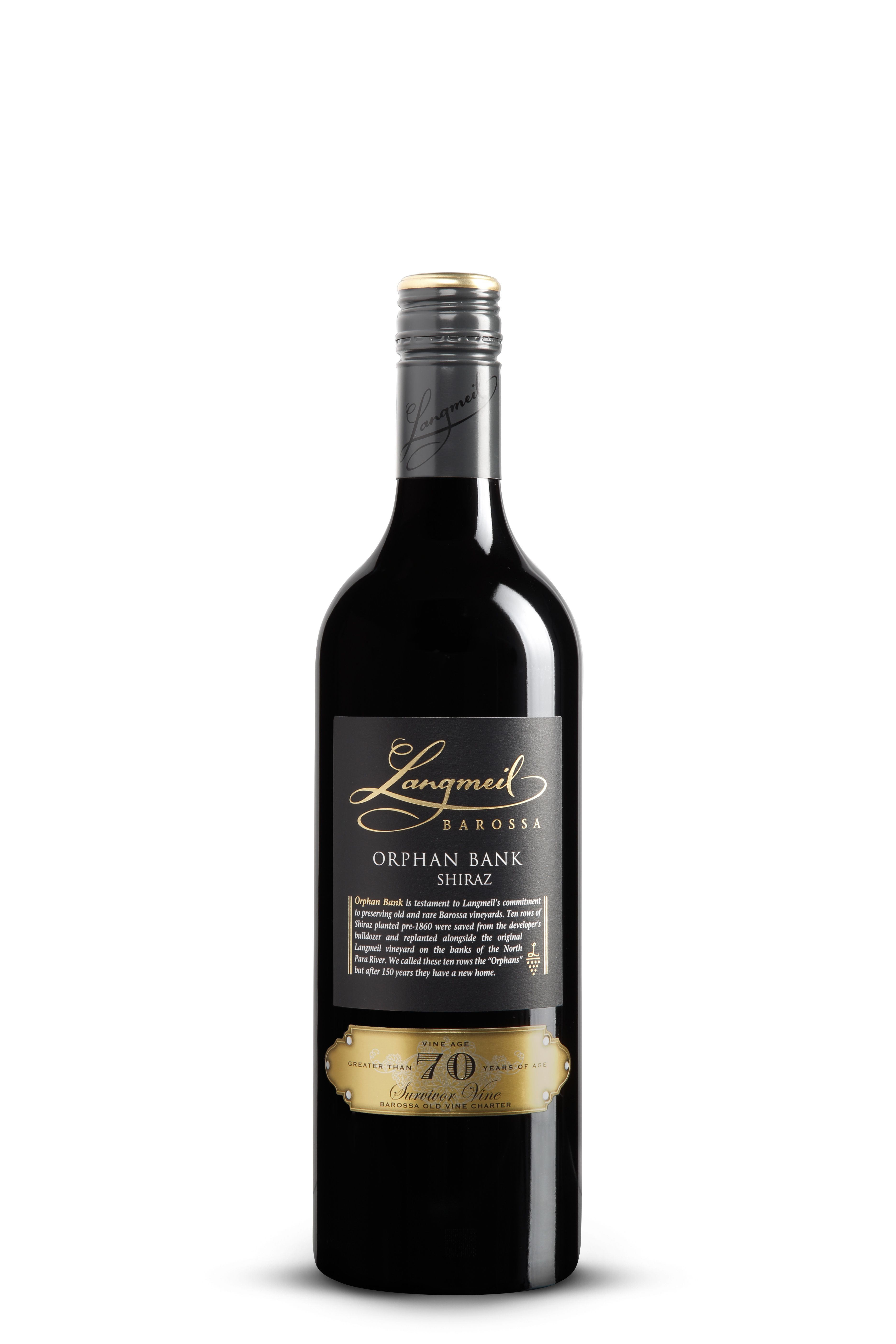 2020 Langmeil Orphan Bank Shiraz Australien