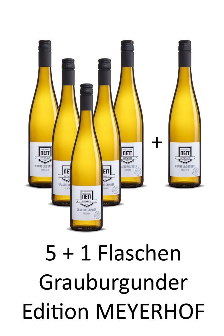 5+1 Flaschen 2022 Edition MEYERHOF Grauburgunder