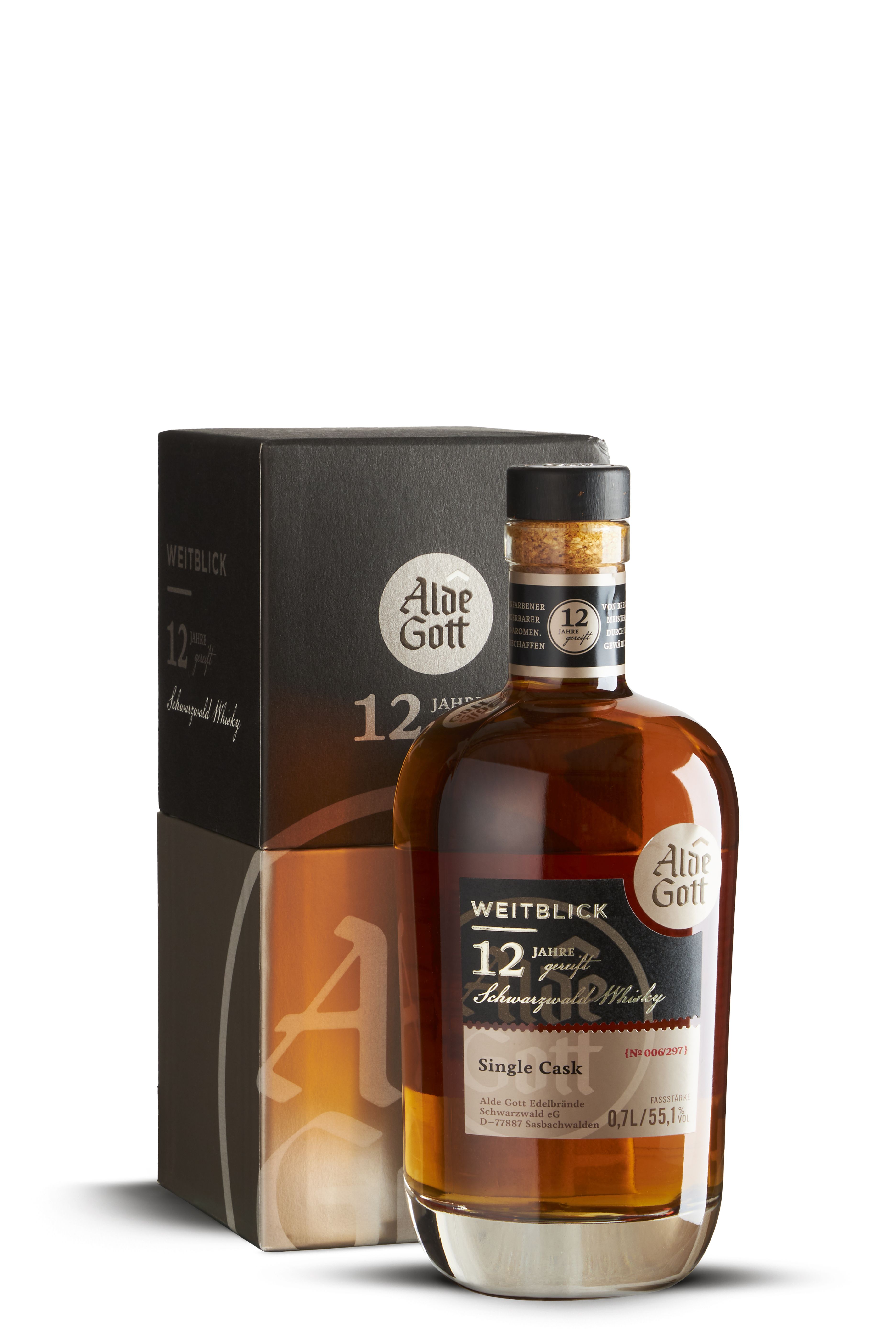 Alde Gott 12 Jahre Schwarzwald Whisky Single Cask