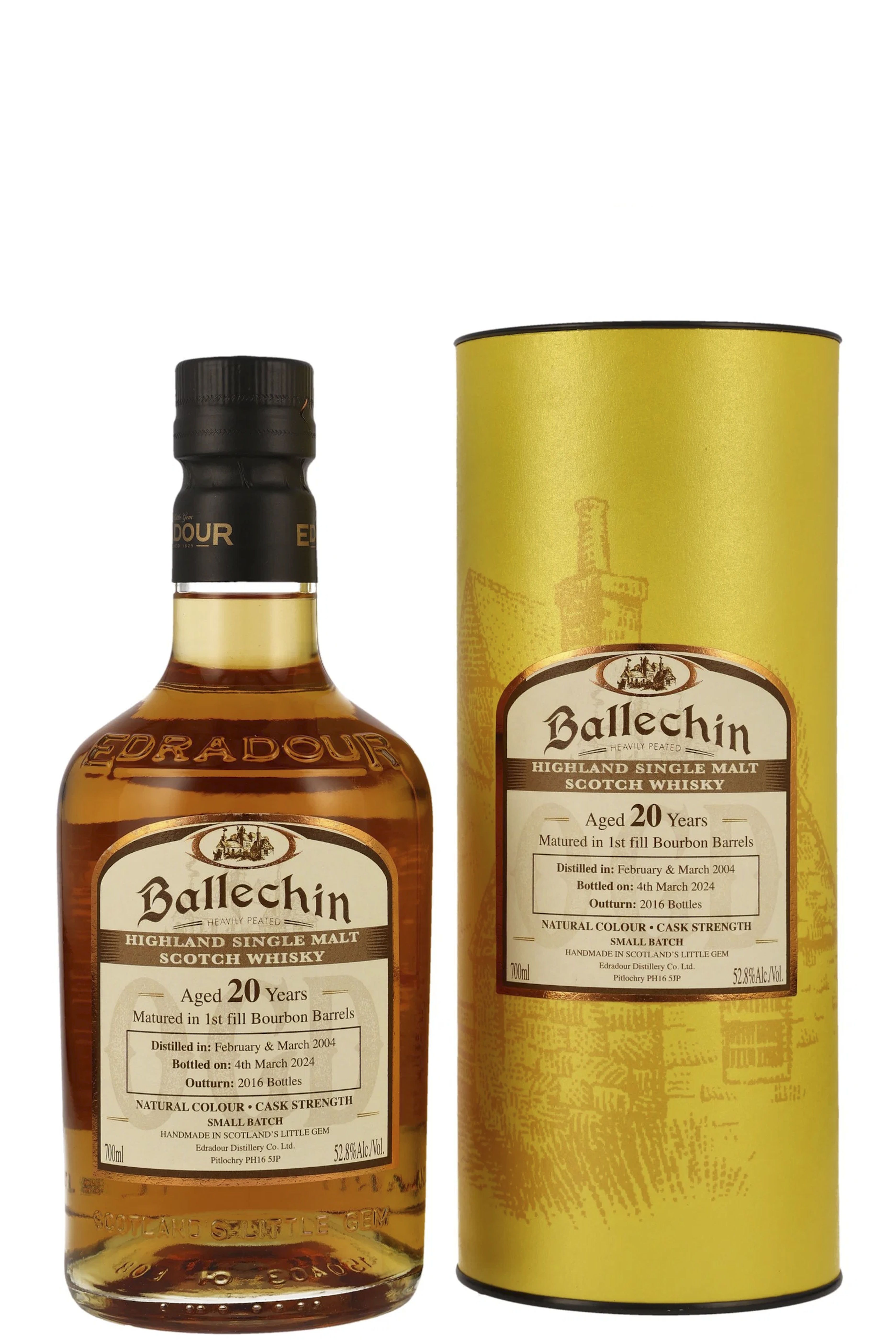 2004 Ballechin 20 Jahre OGD Bourbon Casks