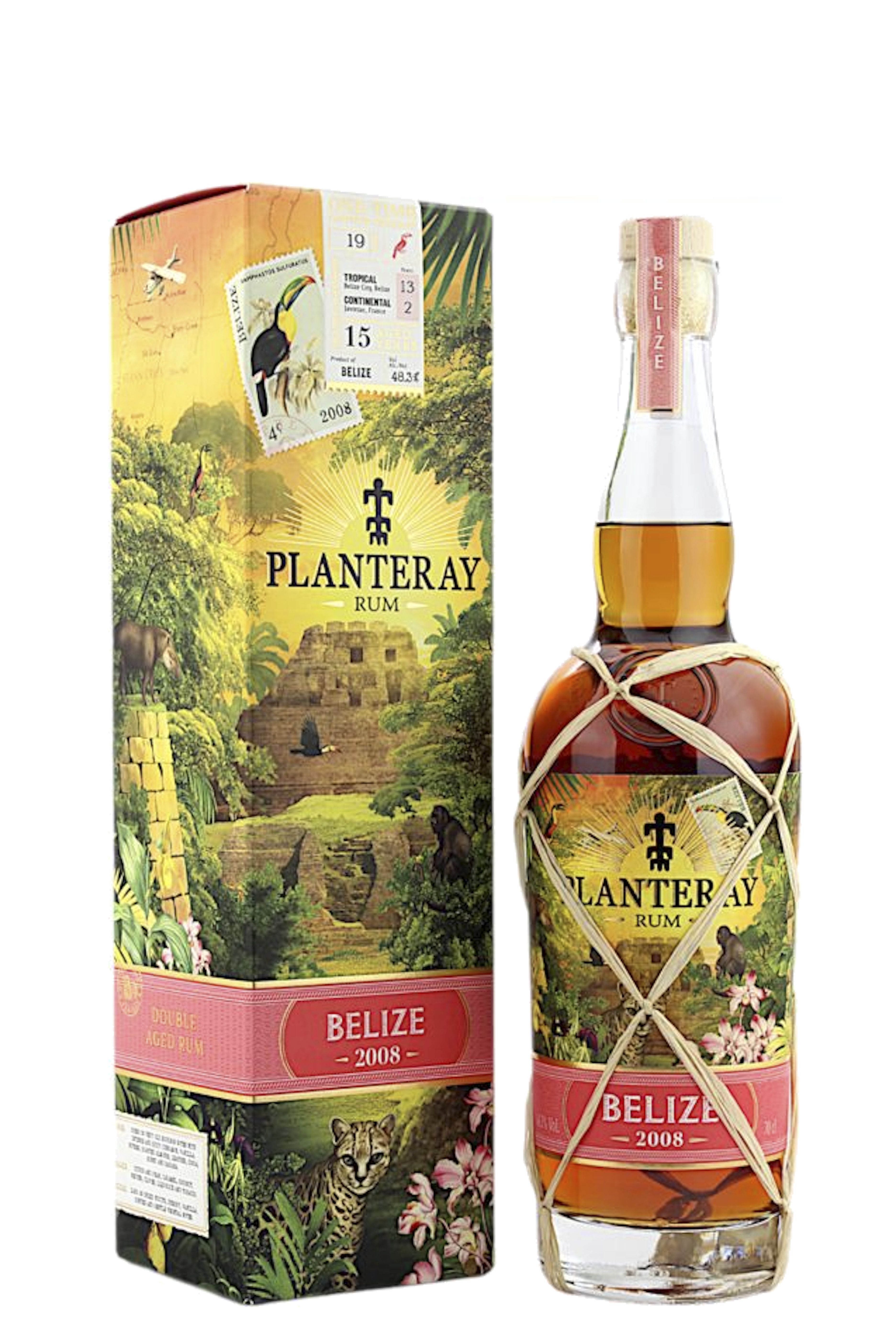 2008 Rum Planteray Belize 15 Jahre