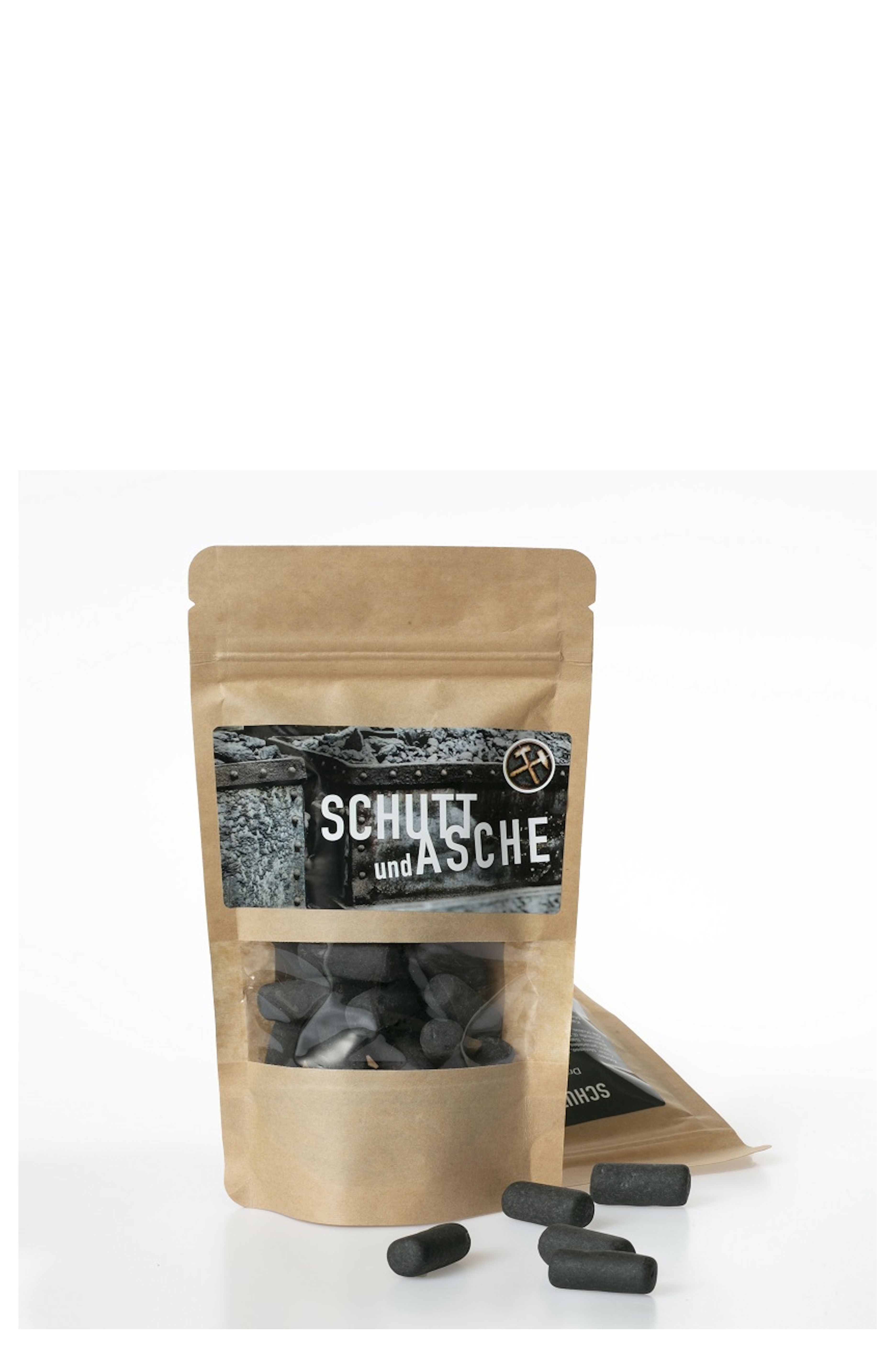 SCHUTT UND ASCHE Dragiertes Lakritz