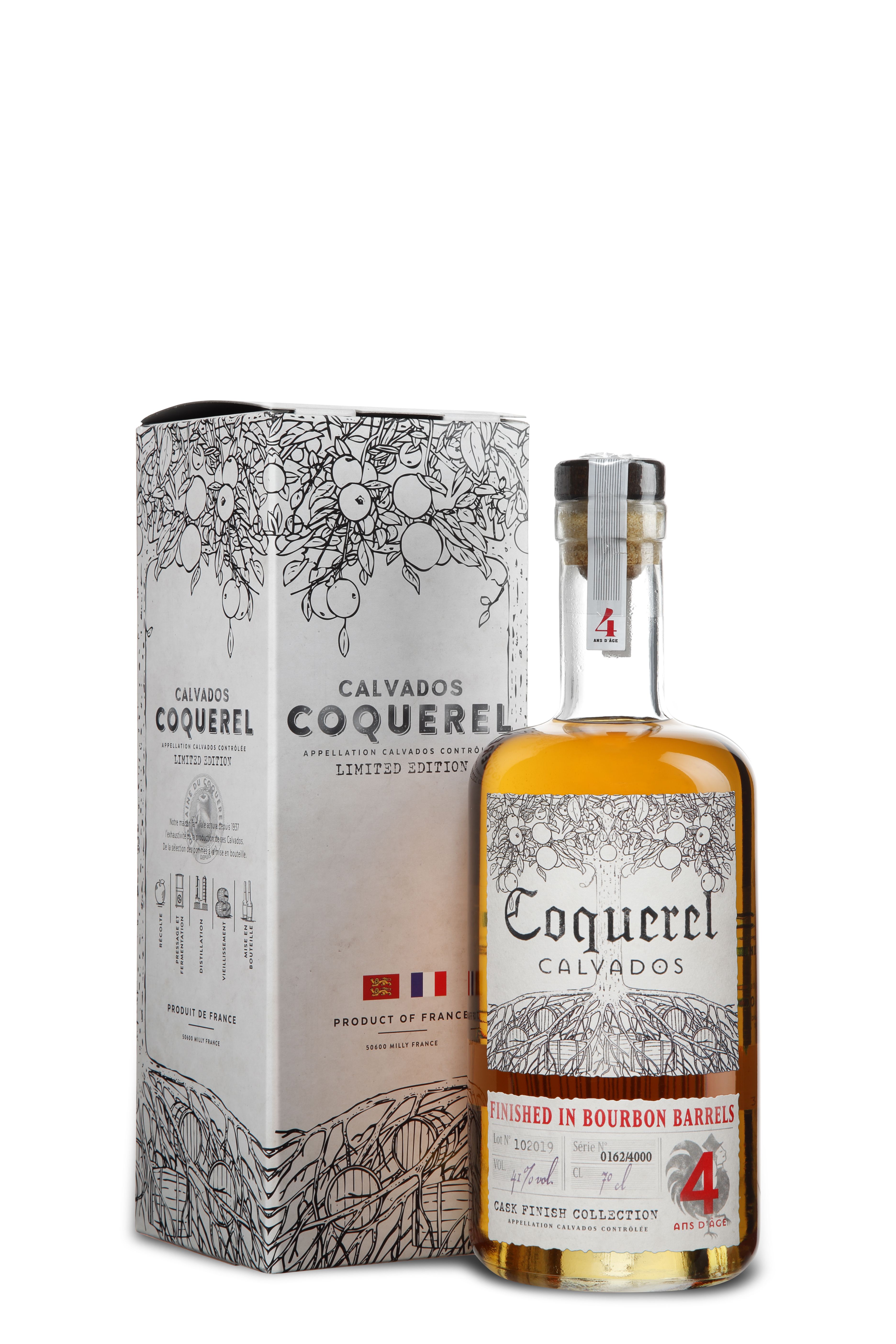 Coquerel Calvados 4 Jahre Bourbon Finish