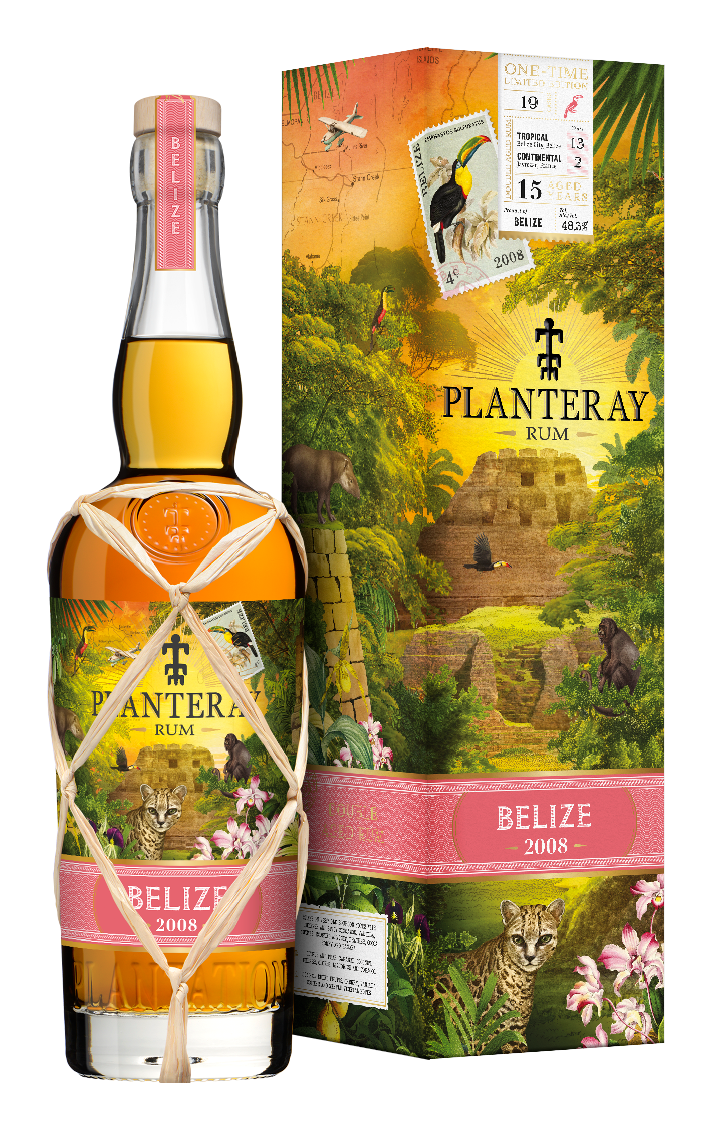 2008 Rum Planteray Belize 15 Jahre