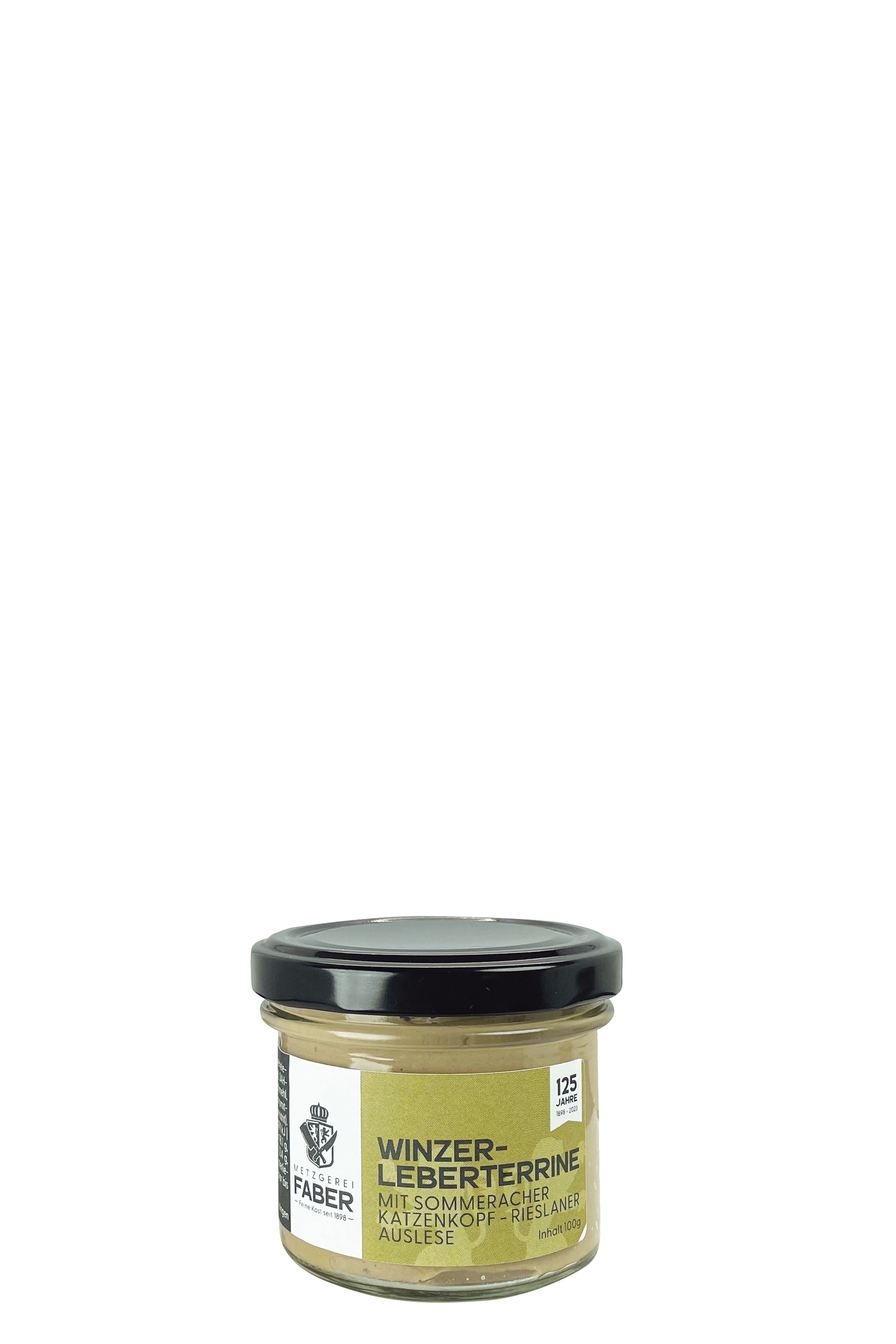 Faber delikatess Winzer-Leberterrine