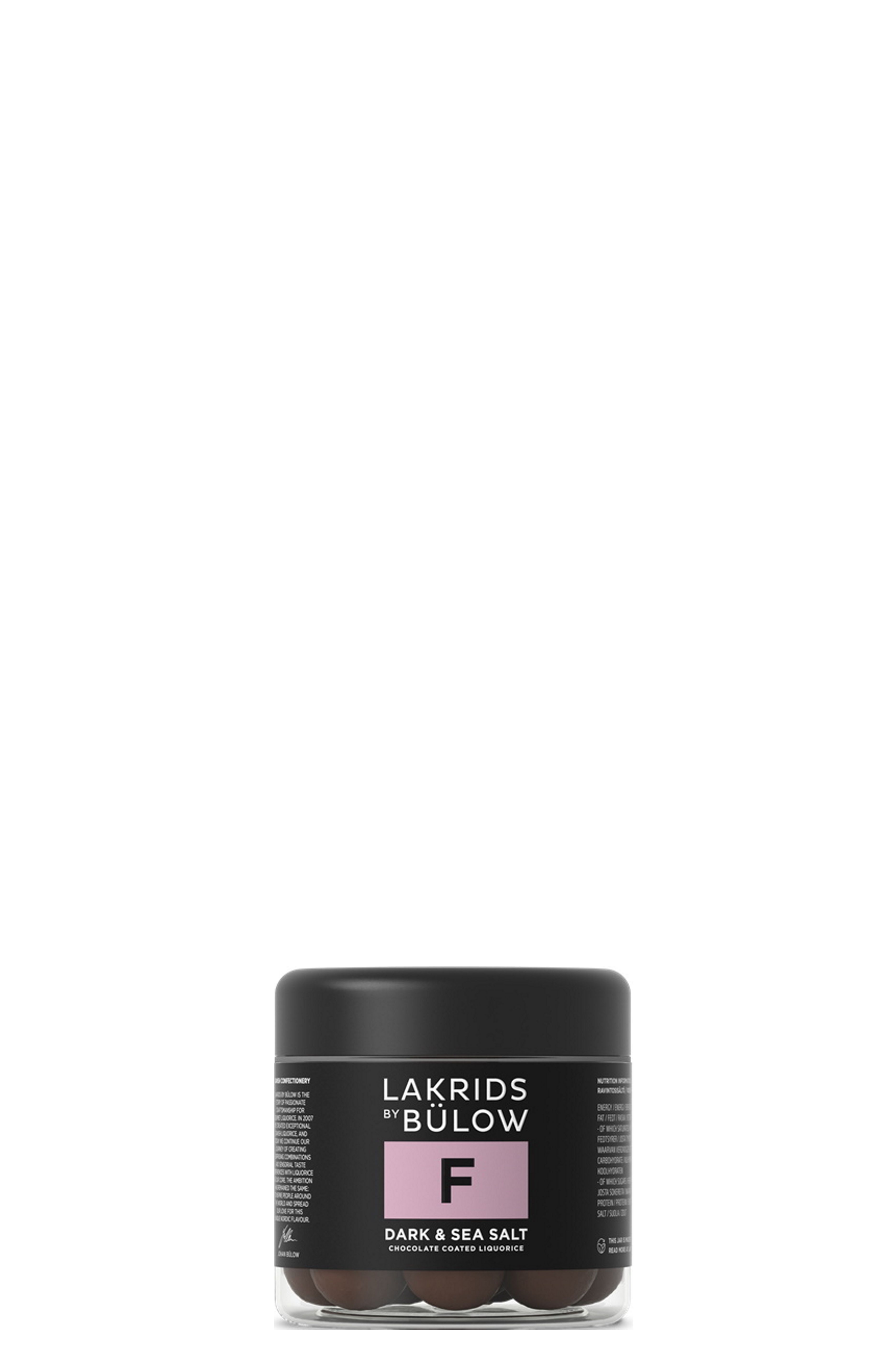 Lakrids by Bülow F - DARK & SEASALT