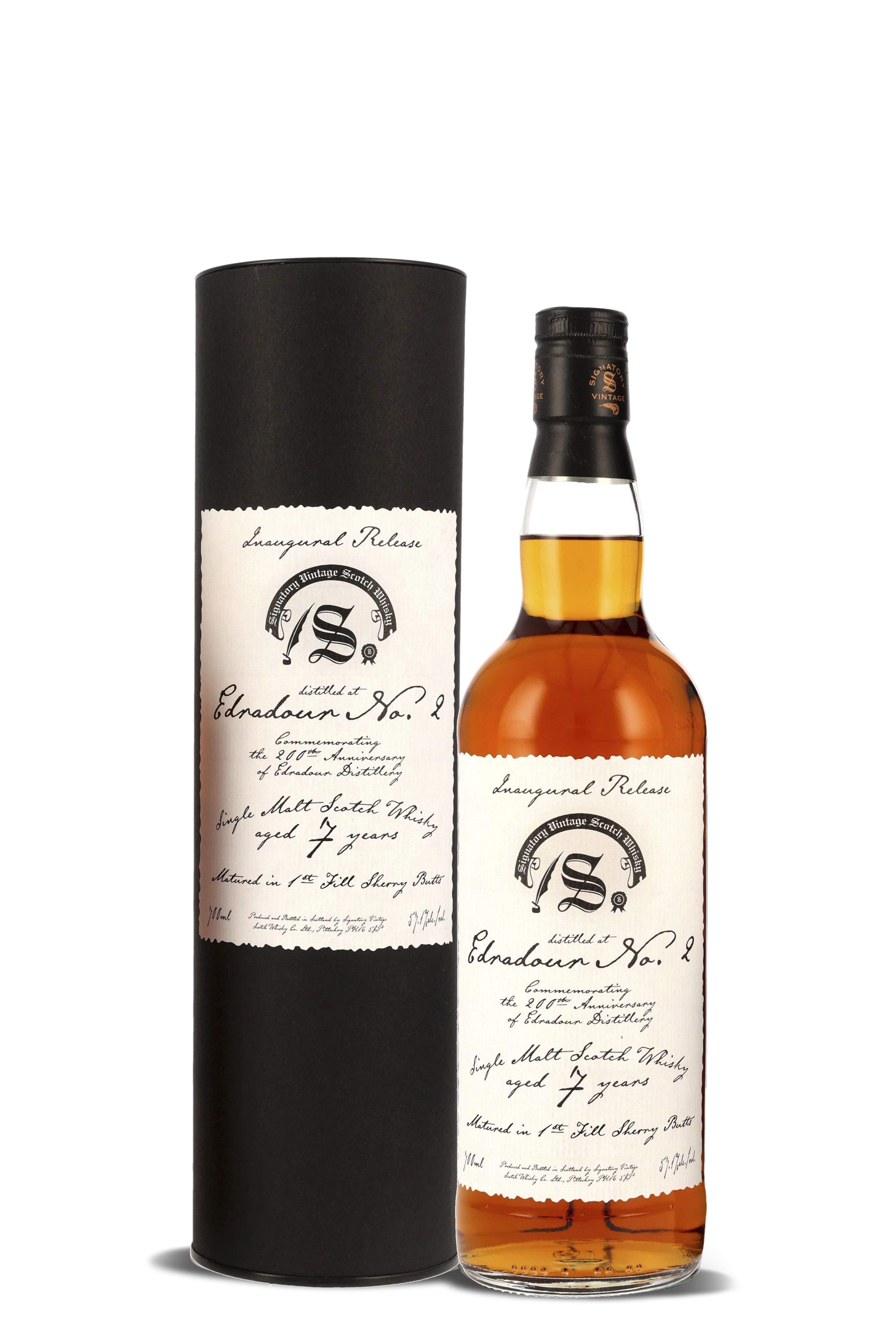 2018 Edradour 7 Jahre Inaugural Release