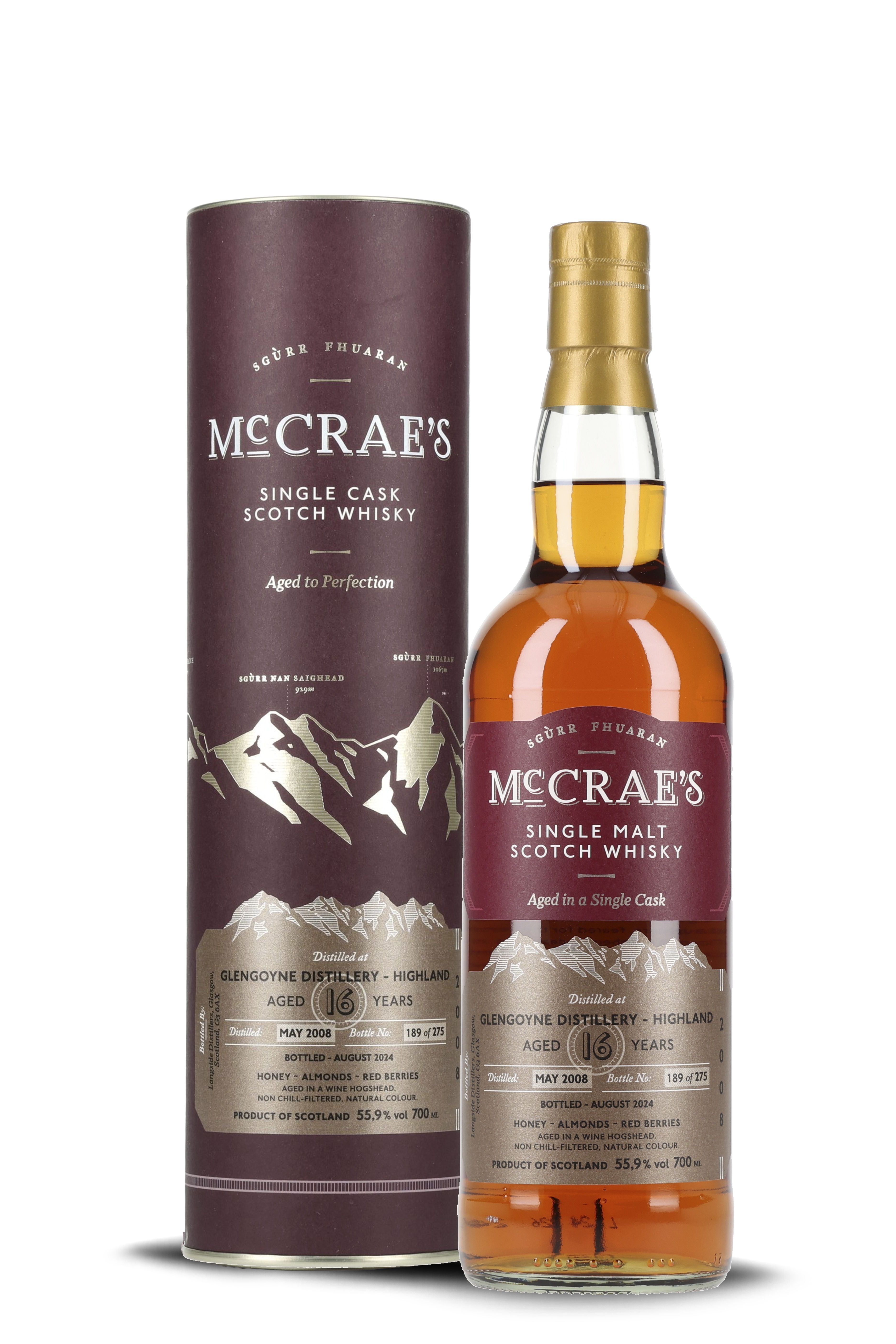 2008 Glengoyne 16 Jahre McCrae's Wine Hogshead